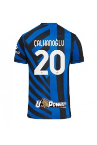 Inter Milan Hakan Calhanoglu #20 Jalkapallovaatteet Kotipaita 2024-25 Lyhythihainen